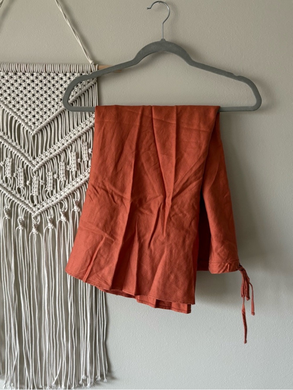 Madewell Rust-Orange Midi Skirt - Women - Picture 3 of 5